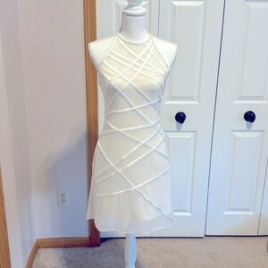 Stunning white Tadashi cocktail dress